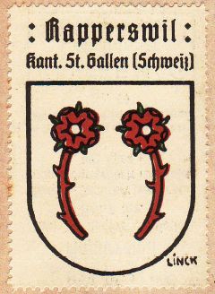 Wappen von/Blason de Rapperswil