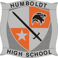 Arms of Humboldt High School Junior Reserve Officer Training Corps, US Army