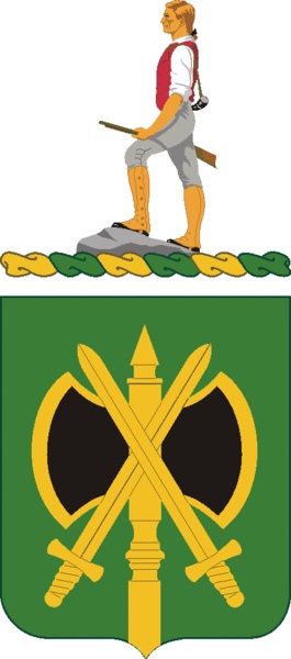 Coat of arms (crest) of the 785th Military Police Battalion, US Army