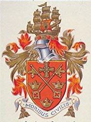 Coat of arms (crest) of King's School, Tynemouth