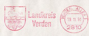 Wappen von Verden (kreis)/Coat of arms (crest) of Verden (kreis)