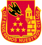 Arms of 201st Regiment, Puerto Rico Army National Guard