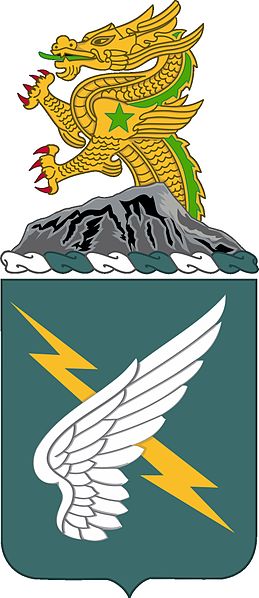 Arms of 25th Aviation Regiment, US Army