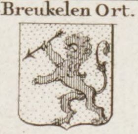 Wapen van Breukelen-Orttsgerecht/Arms (crest) of Breukelen-Orttsgerecht
