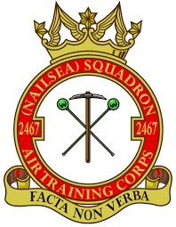 Coat of arms (crest) of the No 2467 (Nailsea) Squadron, Air Training Corps