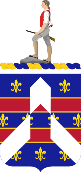 Coat of arms (crest) of 320th (Infantry) Regiment, US Army