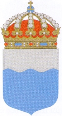 Coat of arms (crest) of the HMS Smyge, Swedish Navy