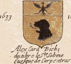 Arms (crest) of Alessandro Bichi