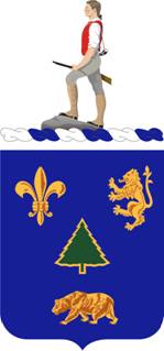 Coat of arms (crest) of 362nd (Infantry) Regiment, US Army