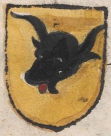 Arms (crest) of Rudolf von Hoheneck