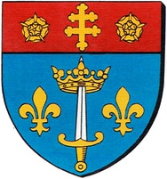 Arms (crest) of Basilica of St. Joan of Arc, Domrémy-la-Pucelle