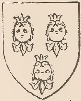 Arms (crest) of Walter Cantilupe