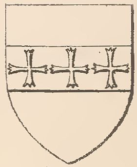 Arms (crest) of John Le Romain