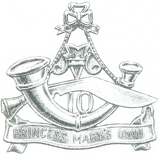 Coat of arms (crest) of the 10th Princess Mary's Own Gurkha Rifles, British Army