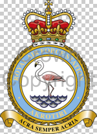 Coat of arms (crest) of RAF Station Akrotiri, Royal Air Force