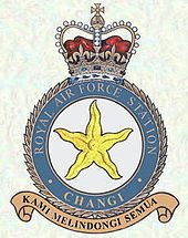 Coat of arms (crest) of the RAF Station Changi, Royal Air Force