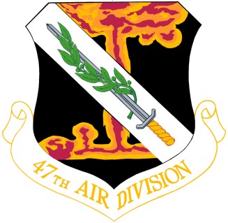 Coat of arms (crest) of the 47th Air Division, US Air Force