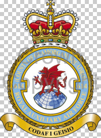 Coat of arms (crest) of the No 614 (County of Glamorgan) Squadron, Royal Auxiliary Air Force