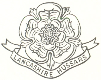 Coat of arms (crest) of the Lancashire Hussars, British Army