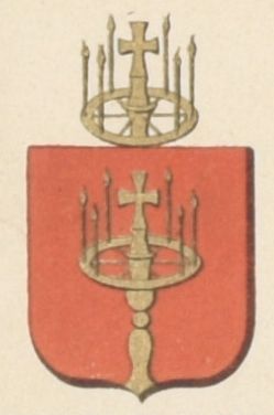 Arms (crest) of Cathedral chapter of Sint-Donaas in Brugge