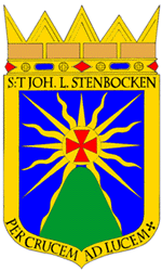 Arms of St Johanneslogen Stenbocken