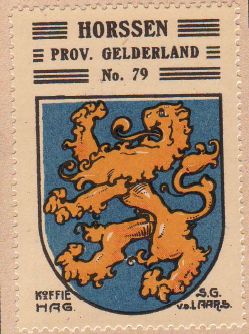 Wapen van Horssen/Coat of arms (crest) of Horssen