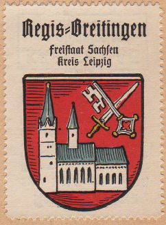 Wappen von Regis-Breitingen/Coat of arms (crest) of Regis-Breitingen