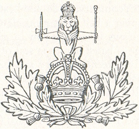 Coat of arms (crest) of the Queen's Own Royal Glasgow Yeomanry, British Army