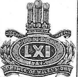 Arms of 61st King George's Own (earlier Prince of Wales' Own) Pioneers, Indian Army