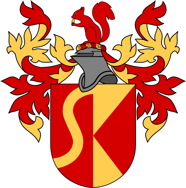 Coat of arms (crest) of Swedish Family Calender