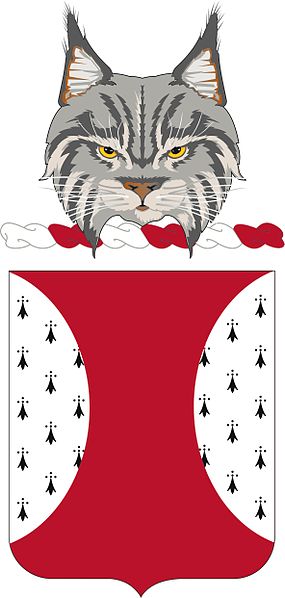 Coat of arms (crest) of the 14th Coast Artillery Regiment, US Army
