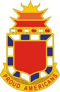 Coat of arms (crest) of 32nd Field Arillery Regiment, US Army