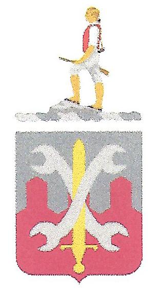 Coat of arms (crest) of 521st Maintenance Battalion, US Army