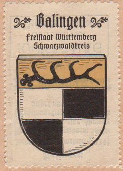 Wappen von Balingen/Coat of arms (crest) of Balingen