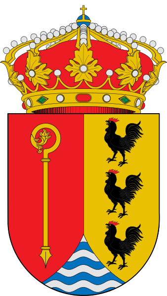 Escudo de Fuentepelayo/Arms (crest) of Fuentepelayo