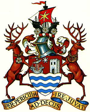 Arms (crest) of Scarborough (England)