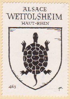 Blason de Wettolsheim