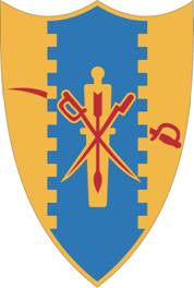 Arms of 4th Cavalry Regiment, US Army