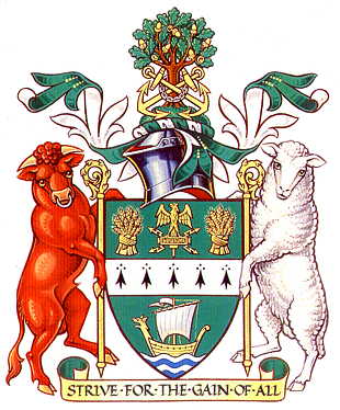 Arms (crest) of West Lindsey