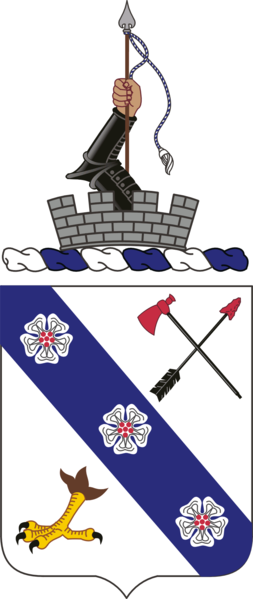 Coat of arms (crest) of the 8th Infantry Regiment, US Army