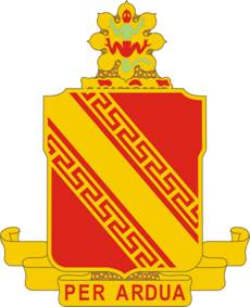Arms of 44th Air Defense Artillery Regiment, US Army