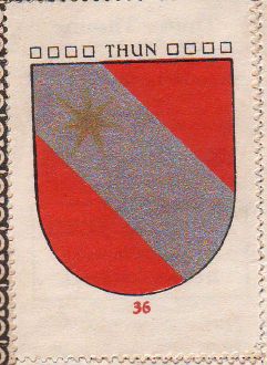 Wappen von/Blason de Thun