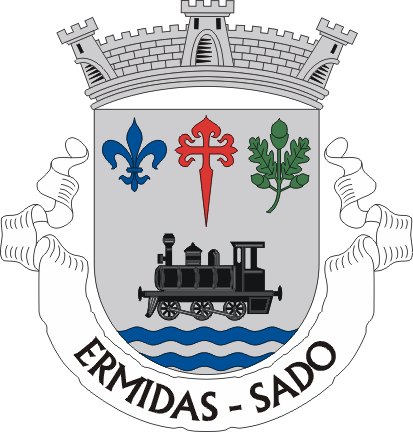 Arms of Ermidas-Sado