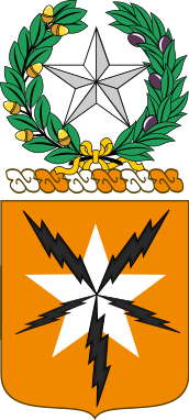 Arms of 136th Signal Battalion, Texas Army National Guard
