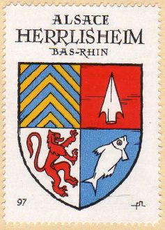 Blason de Herrlisheim