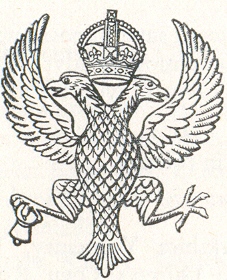 Coat of arms (crest) of the Lanarkshire Yeomanry, British Army
