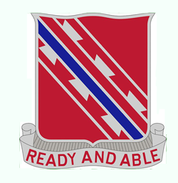 Coat of arms (crest) of 411th Engineer Battalion, US Army