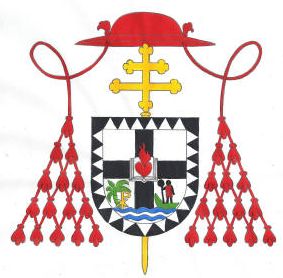 Arms of Frédéric Etsou-Nzabi-Bamungwabi