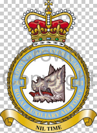 Coat of arms (crest) of the No 501 (County of Gloucester) Squadron, Royal Auxiliary Air Force