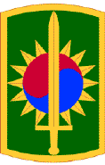 Arms of 8th Military Police Brigade, US Army